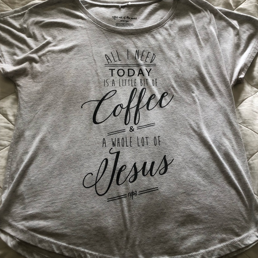 NOTW Jesus and Coffee T-Shirt